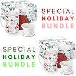 1 + 1 Couple Tea Infuser Set Holiday Bundle